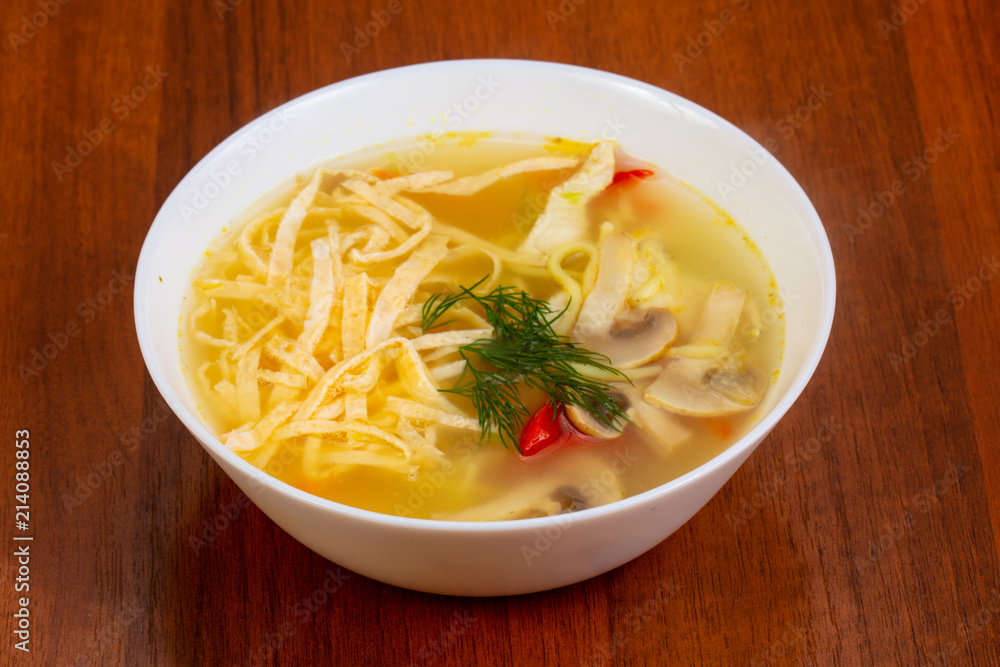 Soup Ramen with chicken Soup Ramen with chicken
