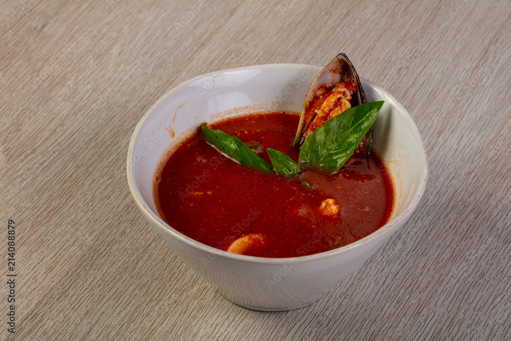 Tomato seafood soup Tomato seafood soup