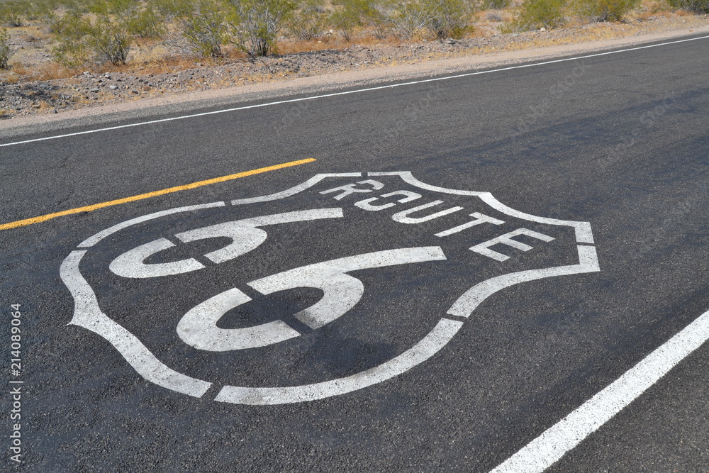 Obraz premium Route 66, Kalifornia, Stany Zjednoczone