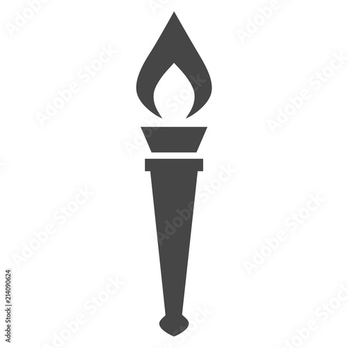 Torch With Flame icon