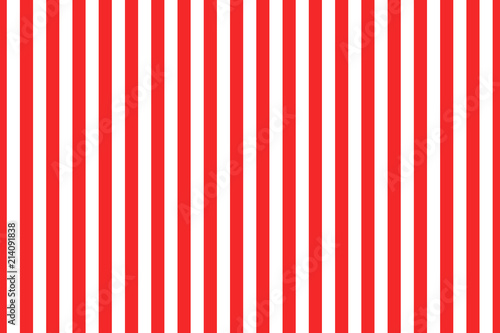 Stripe pattern red and white. Design for wallpaper, fabric, textile. Simple background