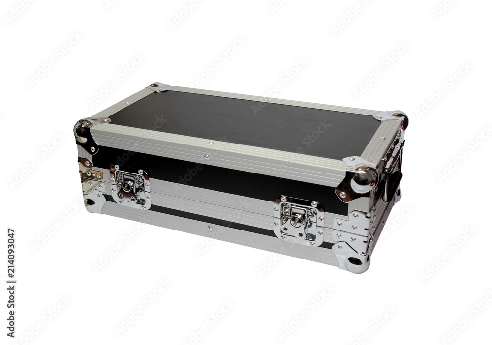 Equipment crate with reinforced metal corners. Equipment crate with reinforced metal corners.