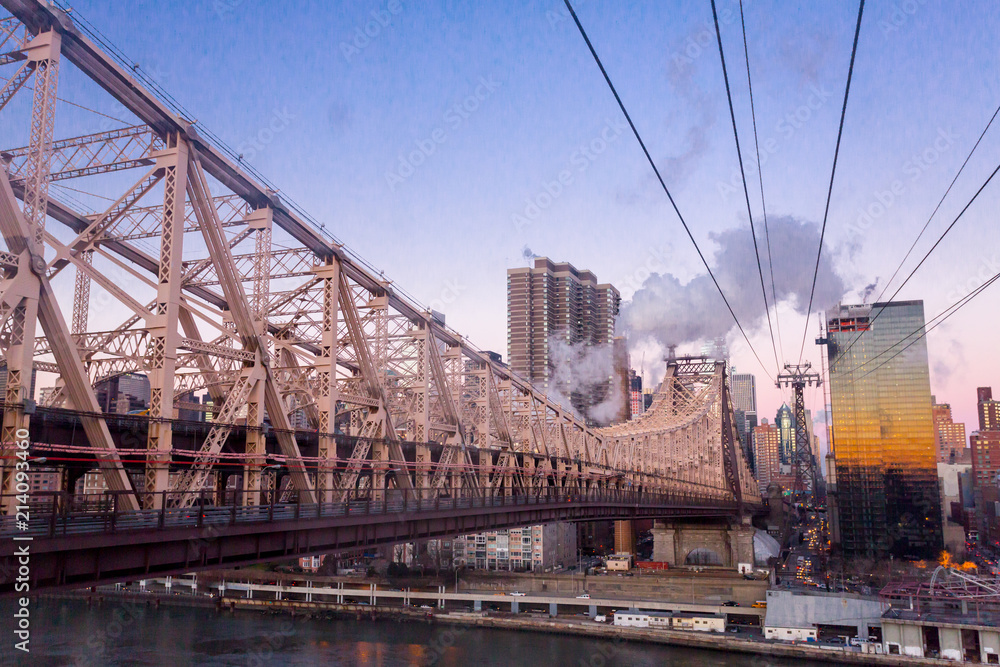 Obraz premium The Roosevelt Island Tramway