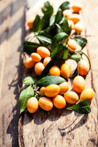 Apricots On The Table