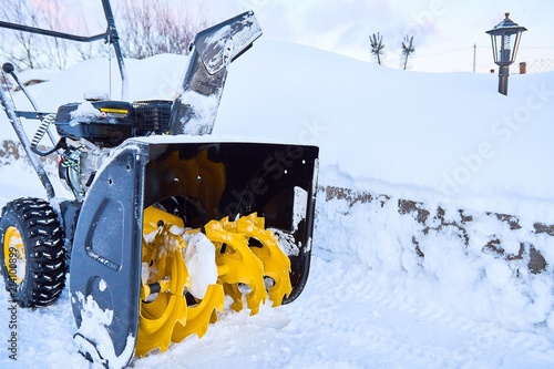 A snow thrower is the best assistant for snow removal in the winter