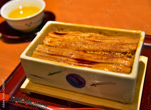 Cuadro en lienzo あなご飯 / 広島名物のあなご飯
