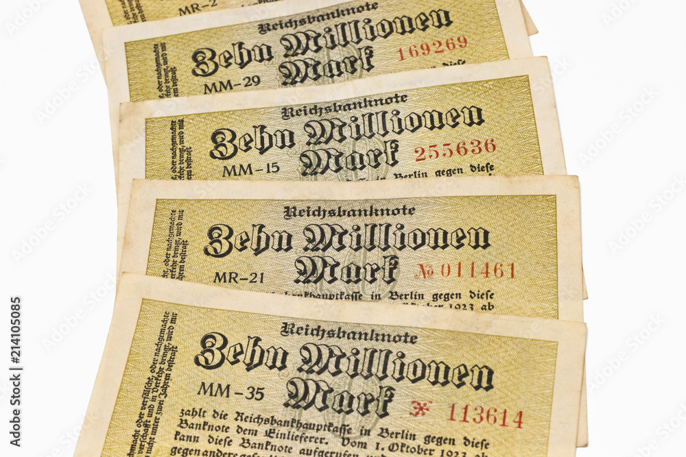 Naklejka premium Inflation 