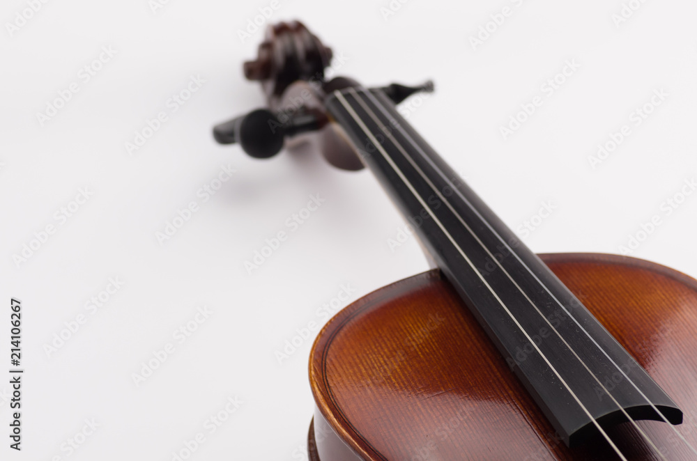 Fototapeta premium violin musical instruments backdrop