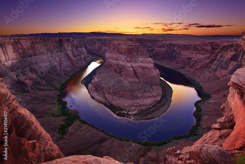 Horseshoe Bend in Page, Arizona, USA