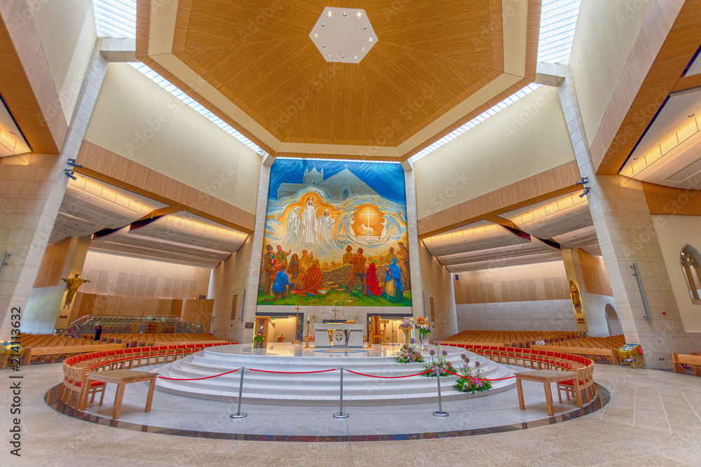 Knock, Ireland's National Marian Shrine in Co Mayo, visited by over 1.5 million people each year, is the site of an Apparition of the Blessed Virgin Mary in 1879.