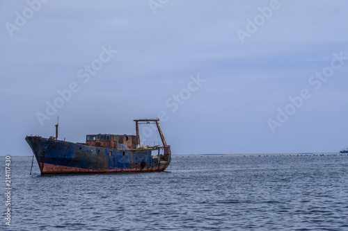 Abandoned ship Namibia © rosn123