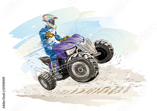 ATV moto