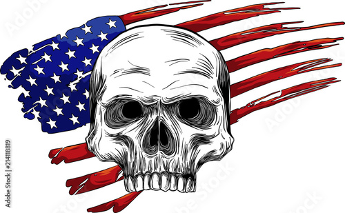 scheletro americano photo