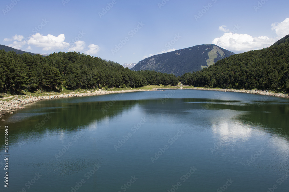 Lake of Engolasters in Andorra