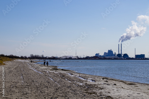 Spring on the beach