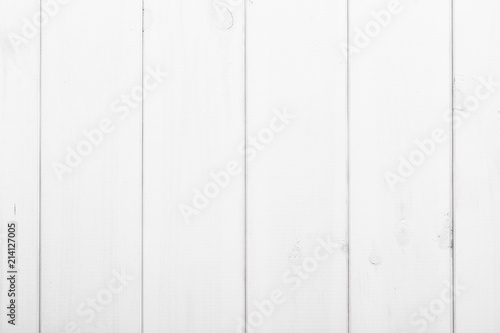 White empty wooden boards from top view