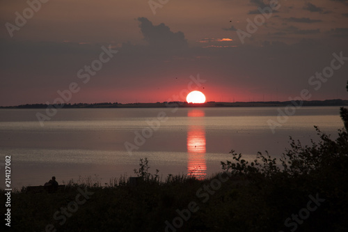Couple at sunset