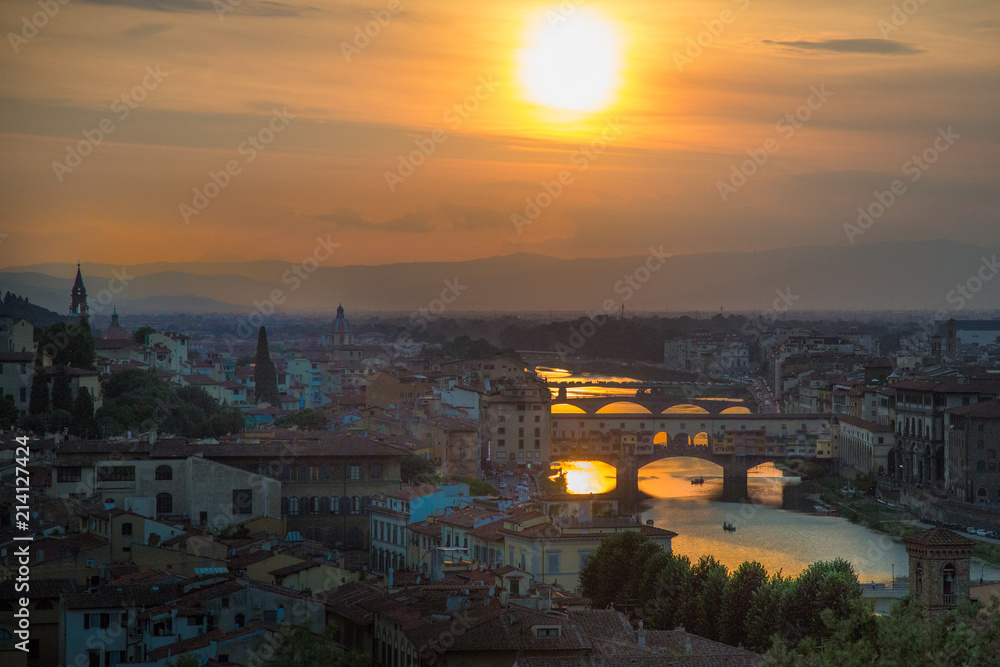 Sunset, Florence