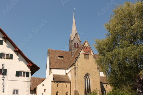 Die Klosterkirche von Kloster Kappel in der Schweiz photo