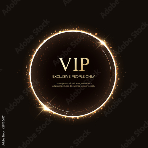 Luxury vip labels and objects