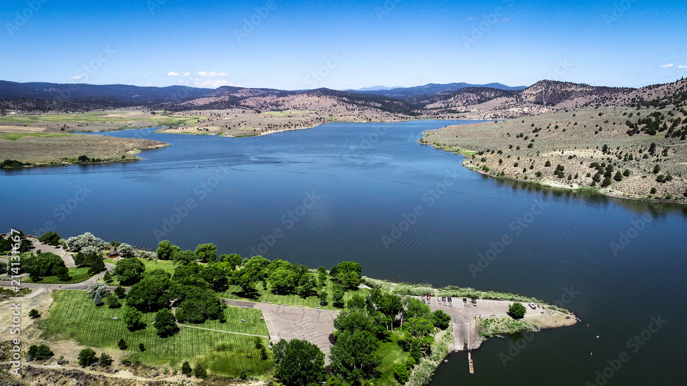 Unity Reservoir in Eastern Oregon