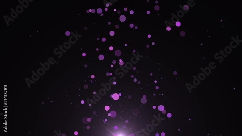 キラキラカラフル 光パーティクル