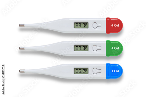 Digital medical thermometers