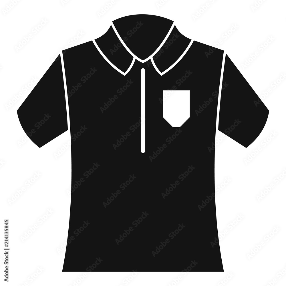 Bowling polo shirt icon. Simple illustration of bowling polo shirt vector icon for web design isolated on white background Bowling polo shirt icon. Simple illustration of bowling polo shirt vector icon for web design isolated on white background