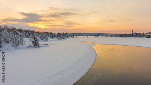 river in lapland © Gianni