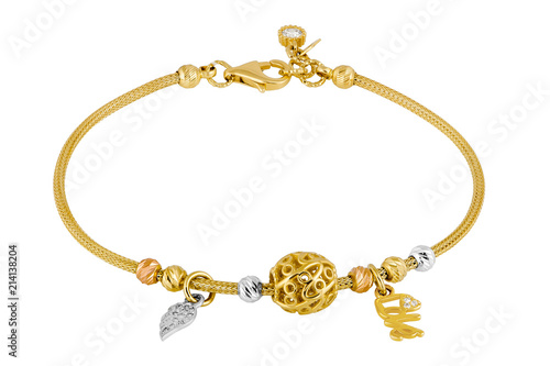 female gold bracelet