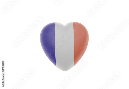 Heart with France Flag
