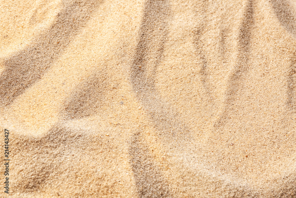 Beach sand, closeup Beach sand, closeup