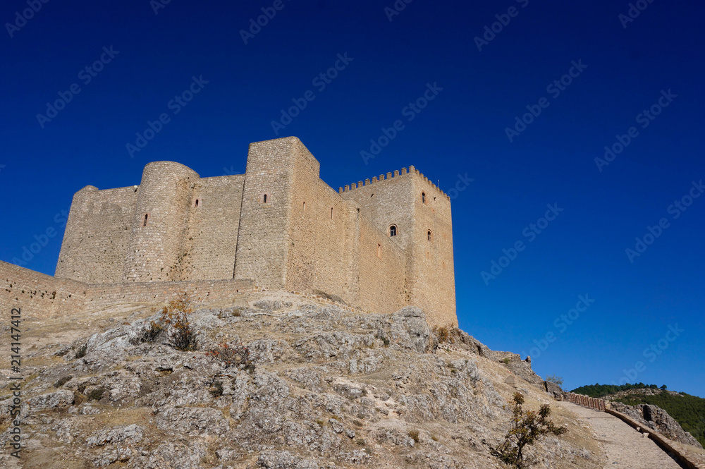 Castle in Segura de la Sierra, Jaén, Spain