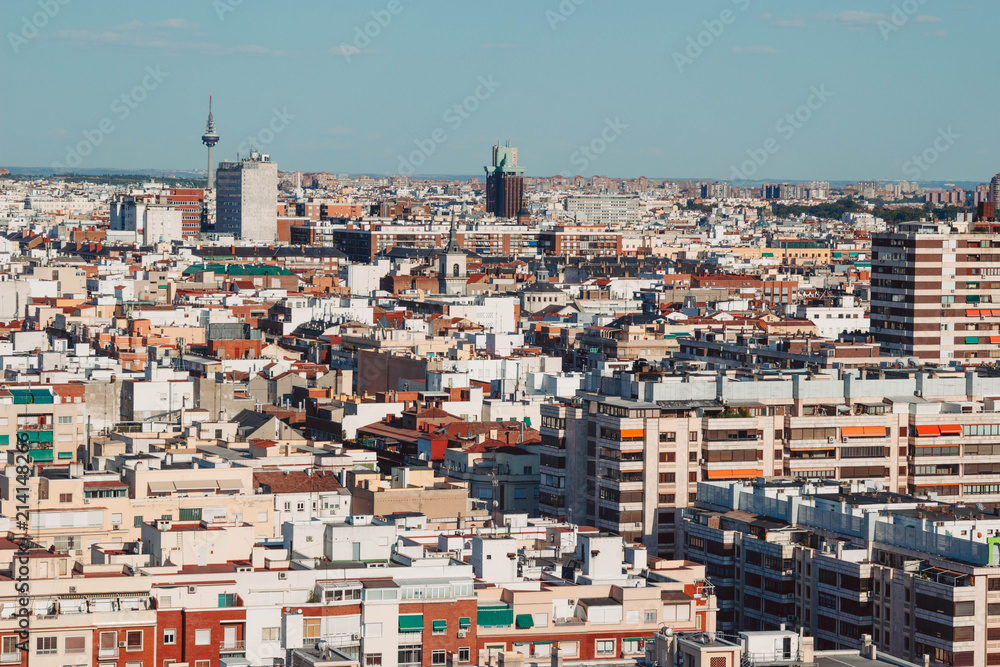 Madrid urban landscape