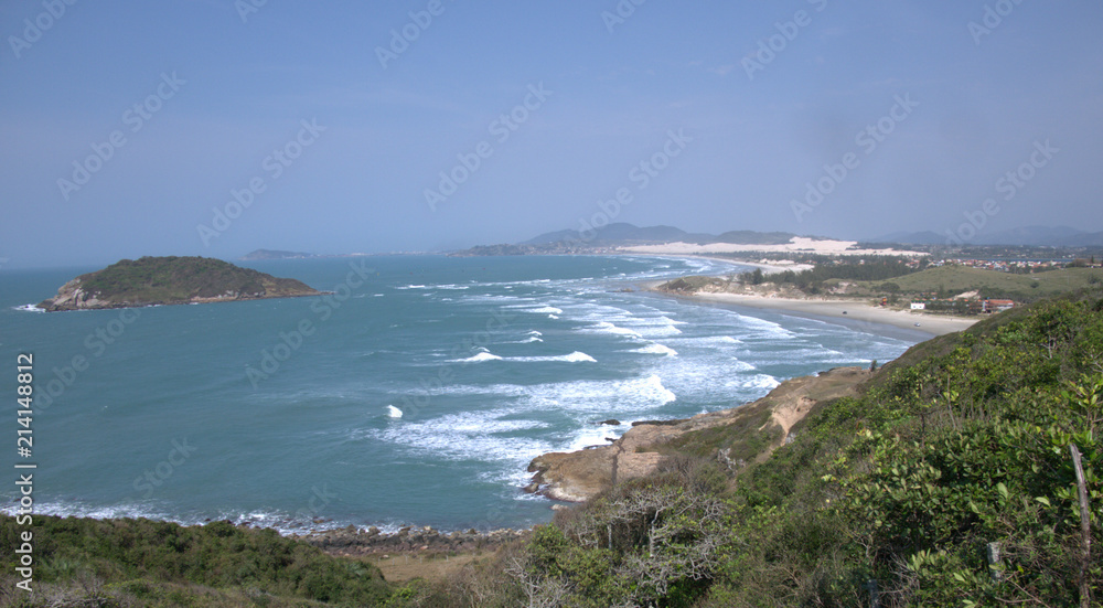 One of the many beaches near to Praia de Rosa in Santa catarina Brasil One of the many beaches near to Praia de Rosa in Santa catarina Brasil