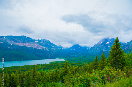 Reflections on St. Mary Lake - Glacier National Park © Cliff