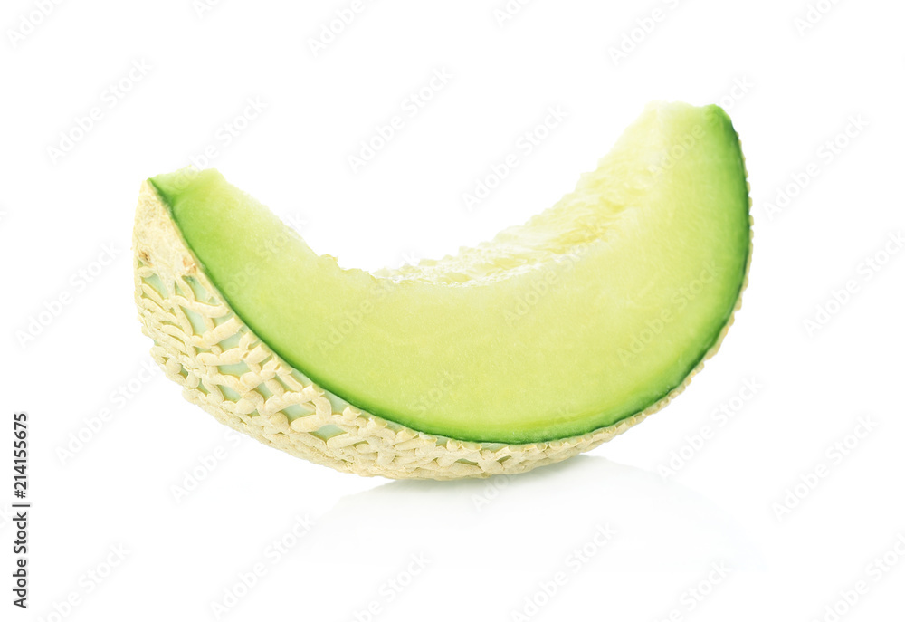 cantaloupe melon on white background cantaloupe melon on white background