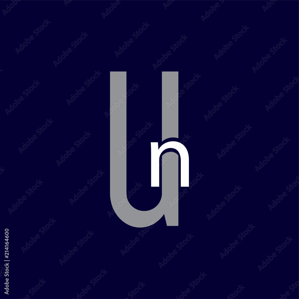 U n Letter initial Logo vector element. initial Logo Template U n Letter initial Logo vector element. initial Logo Template