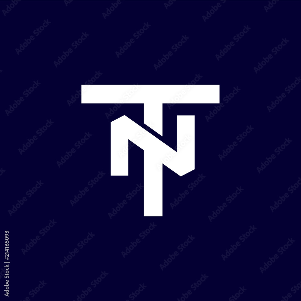 TN Letter initial Logo vector element. initial Logo Template TN Letter initial Logo vector element. initial Logo Template