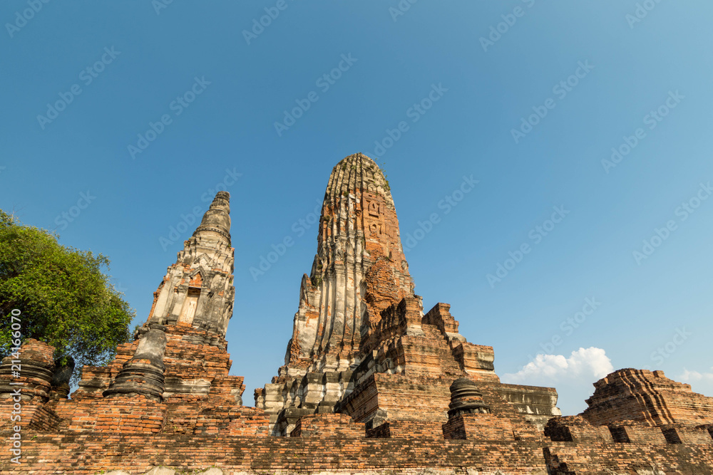 タイ・アユタヤ・遺跡・世界遺産・ワット・プララーム