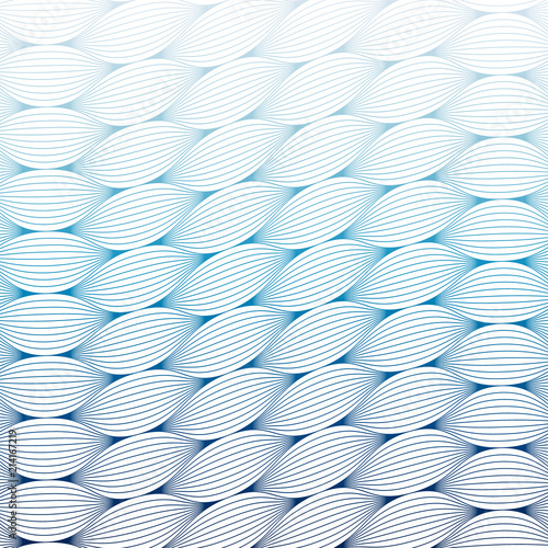 Abstract blue wave art line pattern background © thenatchdl