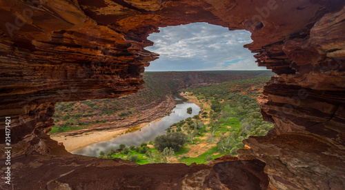 Reflection Through Nature's Window, Kalbarri Australia