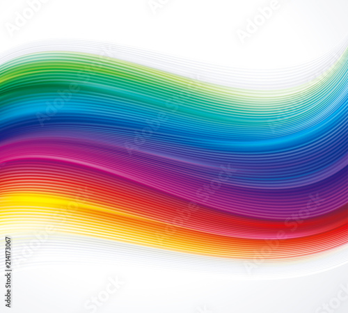 Abstract colorful texture wave background.