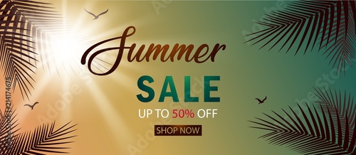 Summer Sale Banner Template for your Business