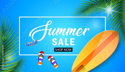 Summer Sale Banner Template for your Business