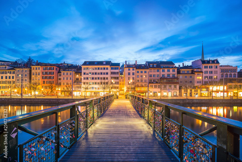 Cityscape of downtown Zurich in Switzerland © f11photo
