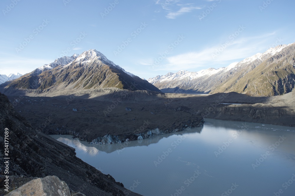 Mt Cook glacier