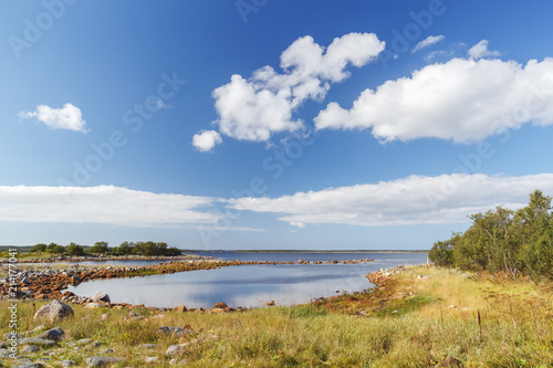 Gulf of the White Sea near the Solovetsky Islands