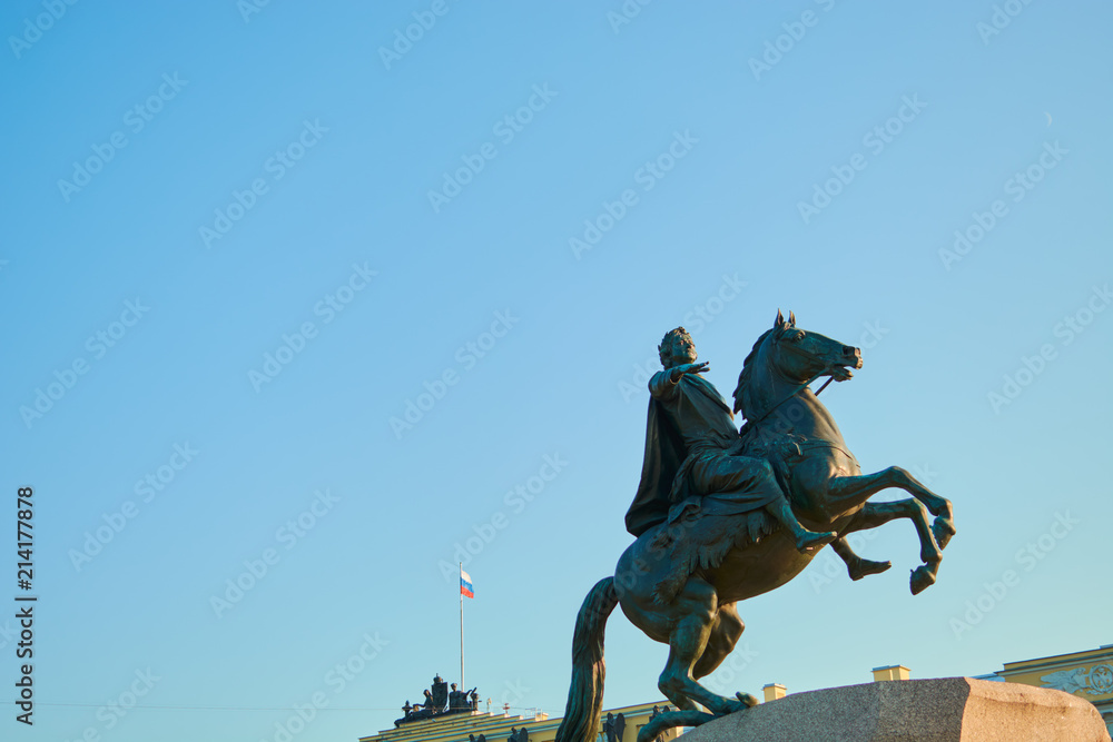 Fototapeta premium Peter the great monument