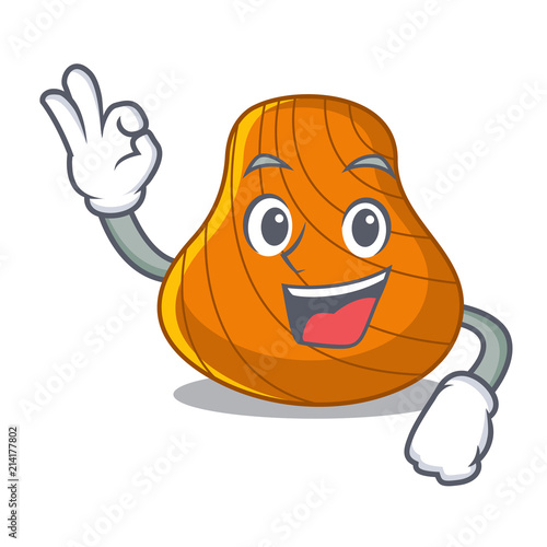 Okay hard shell character cartoon